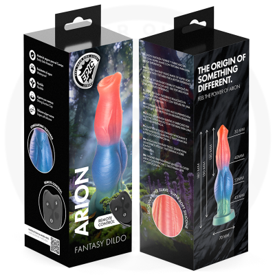 EPIC - ARION DILDO SYMPHONY OF PLEASURE COM CONTROLE REMOTO RECARREGÁVEL - D-246900 - Dona Pimenta