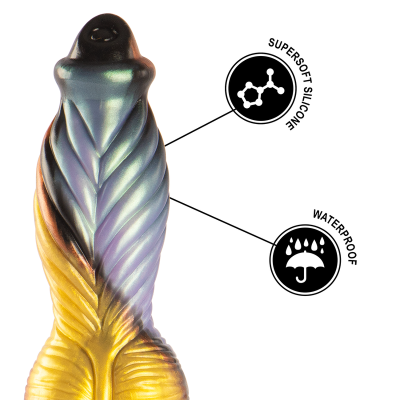 EPIC - PHOENIX DILDO O RESSURGIMENTO DO PRAZER CONTROLE REMOTO RECARREGÁVEL - D-246901 - Dona Pimenta