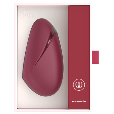 WOMANIZER - NEXT LIBERTY 3D PLEASURE AIR CLITORAL STIMULATOR BORDEAUX - D-246839 - Dona Pimenta