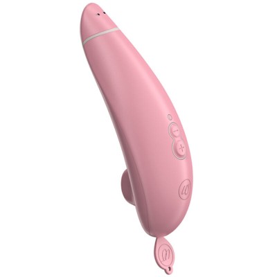 WOMANIZER - ESTIMULADOR CLITORIANO PREMIUM ECO DE SUCÇÃO COM 12 NÍVEIS DE INTENSIDADE ROSA - D-246951 - Dona Pimenta