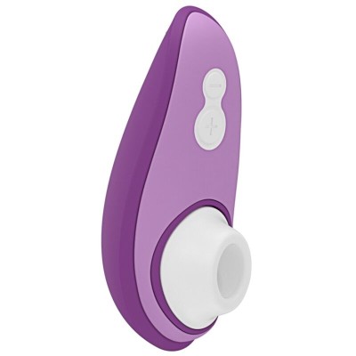 WOMANIZER - LIBERTY 2 - ESTIMULADOR CLITORIANO POR SUCÇÃO, 8 NÍVEIS DE INTENSIDADE, ROXO - D-246953 - Dona Pimenta