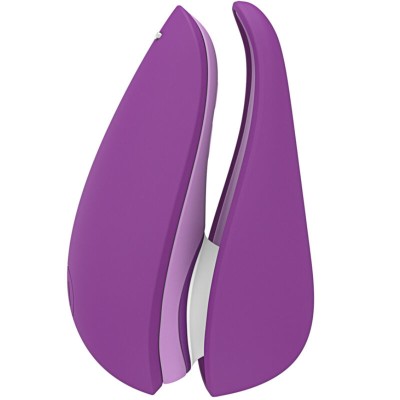 WOMANIZER - LIBERTY 2 - ESTIMULADOR CLITORIANO POR SUCÇÃO, 8 NÍVEIS DE INTENSIDADE, ROXO - D-246953 - Dona Pimenta