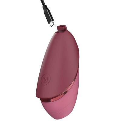WOMANIZER - NEXT SUCTION CLITORIAL STIMULATOR 14 NÍVEIS DE INTENSIDADE BORDEAUX - D-246954 - Dona Pimenta