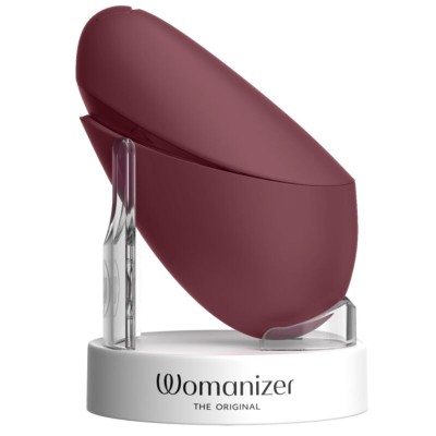 WOMANIZER - NEXT SUCTION CLITORIAL STIMULATOR 14 NÍVEIS DE INTENSIDADE BORDEAUX - D-246954 - Dona Pimenta