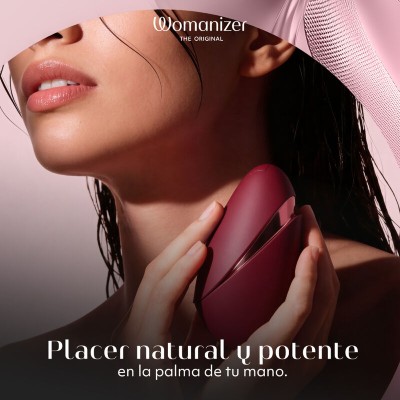 WOMANIZER - NEXT SUCTION CLITORIAL STIMULATOR 14 NÍVEIS DE INTENSIDADE BORDEAUX - D-246954 - Dona Pimenta