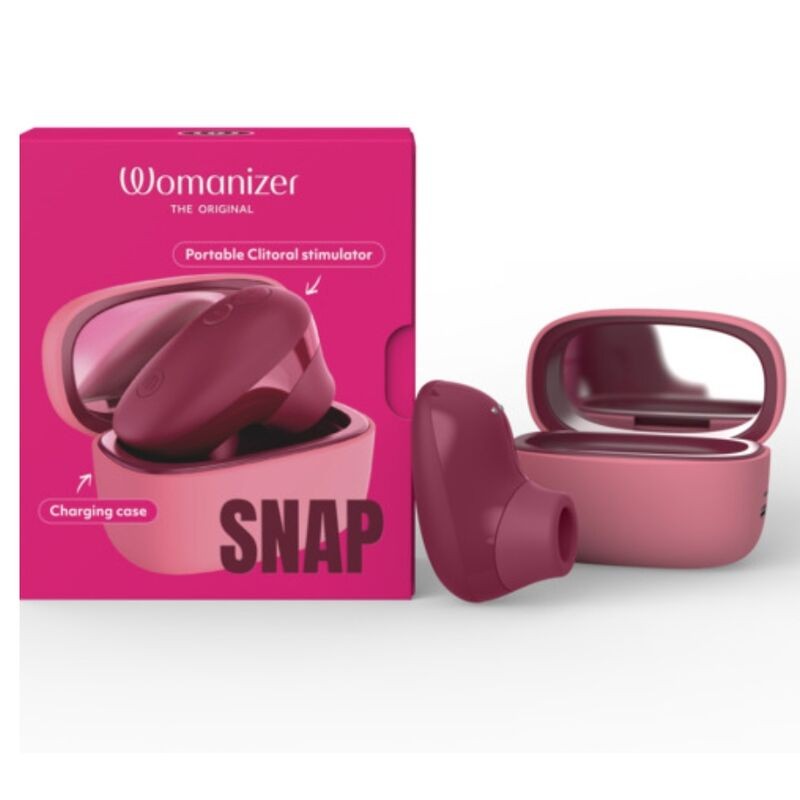 WOMANIZER - ESTIMULADOR CLITORIANO DE SUCÇÃO RÁPIDA 6 NÍVEIS DE INTENSIDADE FRUTAS VERMELHAS TRITURADAS - D-246956 - Dona Piment