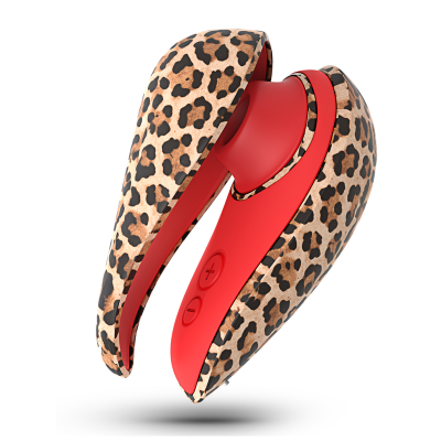 WOMANIZER - LIBERTY 2 - ESTIMULADOR CLITORIANO POR SUCÇÃO, 8 NÍVEIS DE INTENSIDADE, ESTAMPA DE LEOPARDO - D-246957 - Dona Piment
