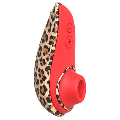 WOMANIZER - LIBERTY 2 - ESTIMULADOR CLITORIANO POR SUCÇÃO, 8 NÍVEIS DE INTENSIDADE, ESTAMPA DE LEOPARDO - D-246957 - Dona Piment
