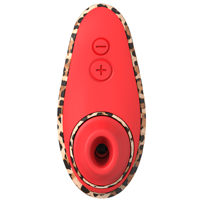 WOMANIZER - LIBERTY 2 - ESTIMULADOR CLITORIANO POR SUCÇÃO, 8 NÍVEIS DE INTENSIDADE, ESTAMPA DE LEOPARDO - D-246957 - Dona Piment