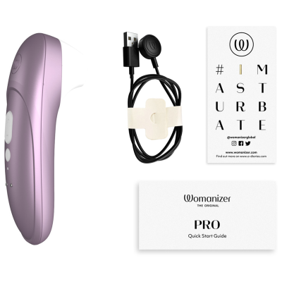 WOMANIZER - ESTIMULADOR CLITORIANO DE SUCÇÃO PROFISSIONAL COM 11 NÍVEIS DE INTENSIDADE - LILÁS - D-246961 - Dona Pimenta