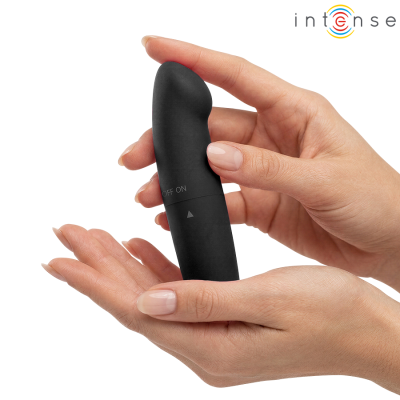 INTENSE - VIBRADOR PHIL G-SPOT PRETO 13 CM - D-245642 - Dona Pimenta