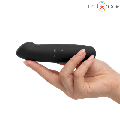 INTENSE - VIBRADOR PHIL G-SPOT PRETO 13 CM - D-245642 - Dona Pimenta