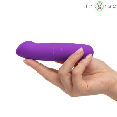 INTENSE - VIBRADOR PHIL G-SPOT ROXO 13 CM - D-245644 - Dona Pimenta