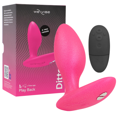 WE-VIBE - DITTO+ VIBRADOR ANAL PLUG ROSA - D-238313 - Dona Pimenta