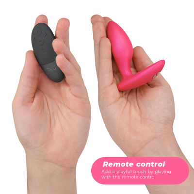 WE-VIBE - DITTO+ VIBRADOR ANAL PLUG ROSA - D-238313 - Dona Pimenta
