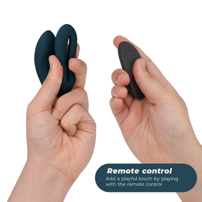 WE-VIBE - SYNC O VIBRADOR FLEXÍVEL CONTROLE REMOTO VERDE ESCURO - D-238123 - Dona Pimenta