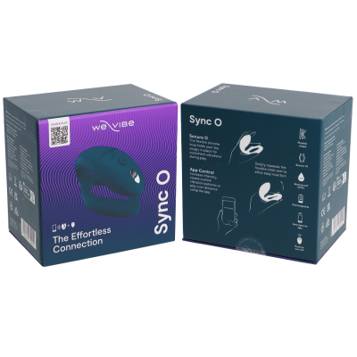 WE-VIBE - SYNC O VIBRADOR FLEXÍVEL CONTROLE REMOTO VERDE ESCURO - D-238123 - Dona Pimenta