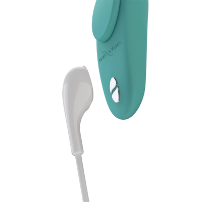WE-VIBE - MOXIE+ VIBRADOR DE CALCINHA COM CLIPE MAGNÉTICO AQUA - D-247133 - Dona Pimenta