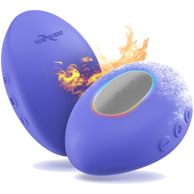 WE-VIBE - VIBRADOR COM AQUECIMENTO E RESFRIAMENTO TEMP, AZUL LAVANDA - D-247134 - Dona Pimenta