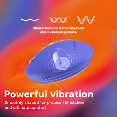 WE-VIBE - VIBRADOR COM AQUECIMENTO E RESFRIAMENTO TEMP, AZUL LAVANDA - D-247134 - Dona Pimenta