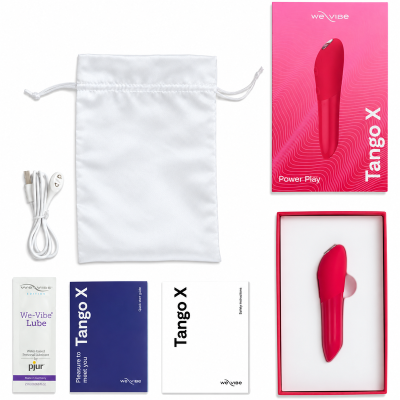WE-VIBE - TANGO X VIBRADOR BULLET RECARREGÁVEL VERMELHO CEREJA - D-247137 - Dona Pimenta