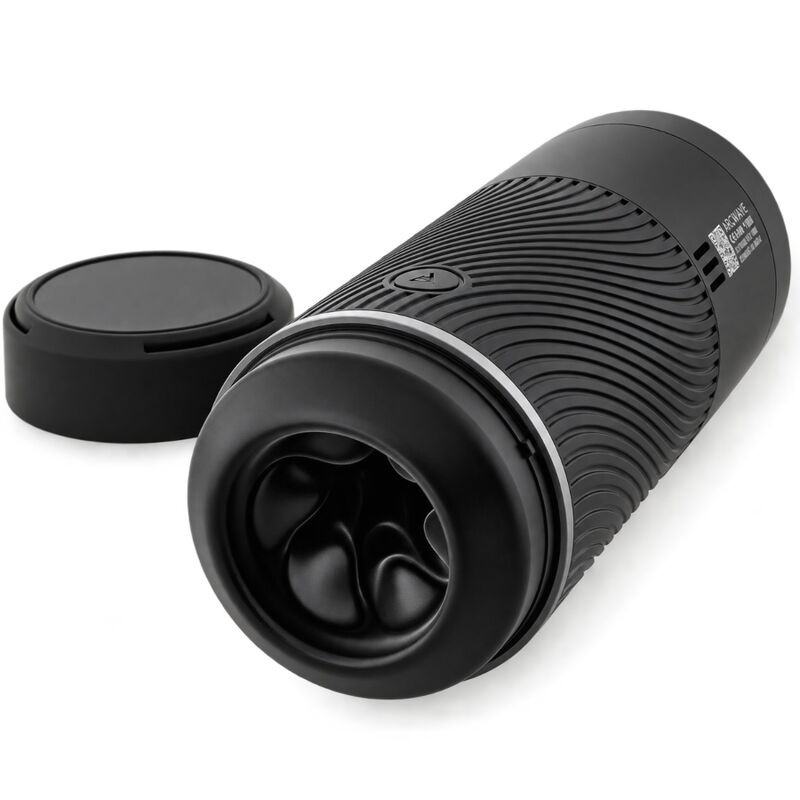 ARCWAVE - POW STROKER MANUAL COM CONTROLO DE SUCÇÃO PRETO - D-247107 - Dona Pimenta