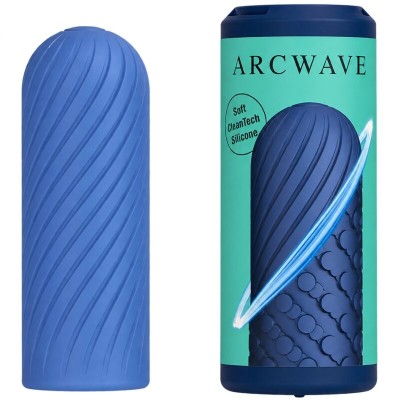 ARCWAVE - GHOST STROKER REVERSÍVEL EM SILICONE AZUL - D-247111 - Dona Pimenta