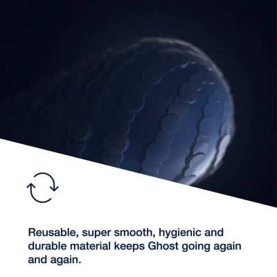 ARCWAVE - GHOST STROKER REVERSÍVEL EM SILICONE AZUL - D-247111 - Dona Pimenta