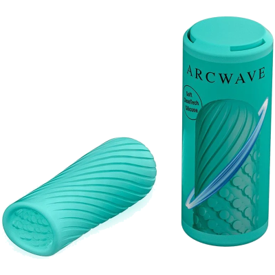 ARCWAVE - GHOST STROKER REVERSÍVEL EM SILICONE MENTA - D-247112 - Dona Pimenta