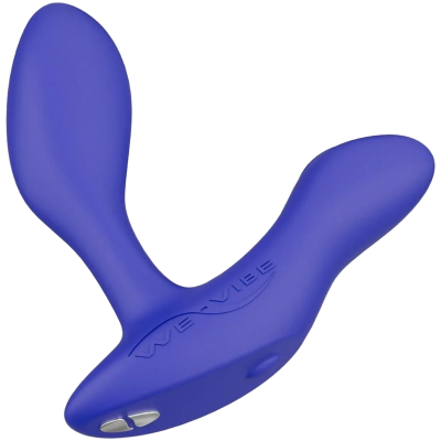 WE-VIBE - VECTOR+ MASSAGEADOR DE PRÓSTATA COM DUPLA ESTIMULAÇÃO AZUL ROYAL - D-247130 - Dona Pimenta