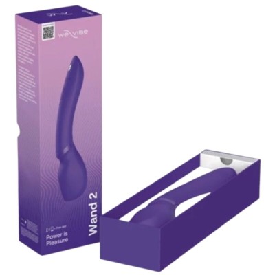 WE-VIBE - WAND 2 MASSAGEADOR CORPORAL RECARREGÁVEL ROXO - D-247127 - Dona Pimenta
