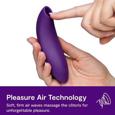 WE-VIBE - MELT 2 ESTIMULADOR CLITORIANO DE PULSAÇÃO DE AR ROXO - D-247128 - Dona Pimenta