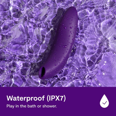 WE-VIBE - MELT 2 ESTIMULADOR CLITORIANO DE PULSAÇÃO DE AR ROXO - D-247128 - Dona Pimenta