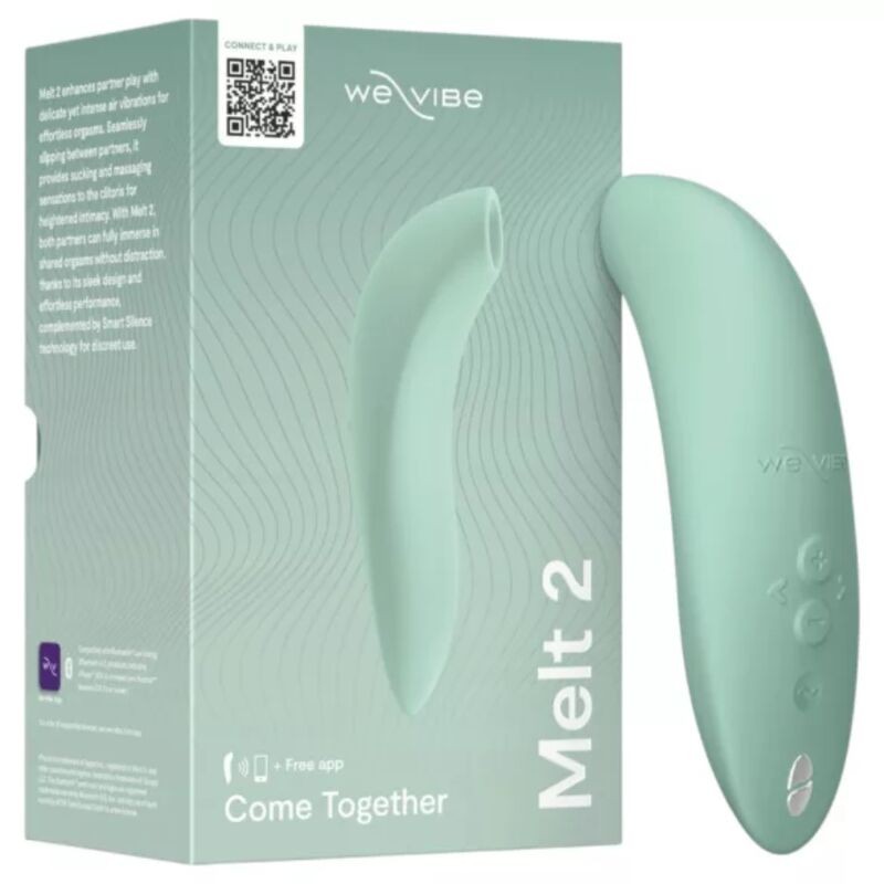 WE-VIBE - MELT 2 ESTIMULADOR CLITORIAL DE PULSAÇÃO DE AR SÁLVIA - D-247129 - Dona Pimenta