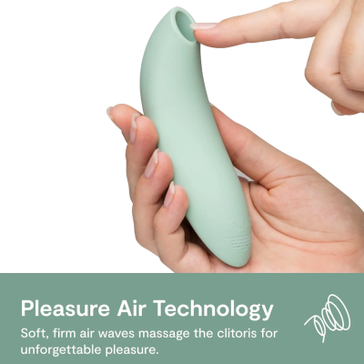 WE-VIBE - MELT 2 ESTIMULADOR CLITORIAL DE PULSAÇÃO DE AR SÁLVIA - D-247129 - Dona Pimenta