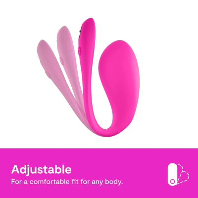 WE-VIBE - JIVE 2 VIBRADOR DE OVO VESTÍVEL ROSA ELÉTRICO - D-247131 - Dona Pimenta