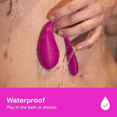 WE-VIBE - JIVE 2 VIBRADOR DE OVO VESTÍVEL ROSA ELÉTRICO - D-247131 - Dona Pimenta