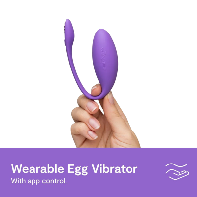 WE-VIBE - JIVE LITE VIBRADOR DE OVO VESTÍVEL CONTROLADO POR APLICATIVO ROXO - D-247136 - Dona Pimenta