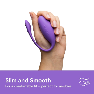 WE-VIBE - JIVE LITE VIBRADOR DE OVO VESTÍVEL CONTROLADO POR APLICATIVO ROXO - D-247136 - Dona Pimenta