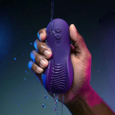 WE-VIBE - SHARED TOUCH VIBRADOR DUPLO PARA CASAIS ROXO - D-247118 - Dona Pimenta