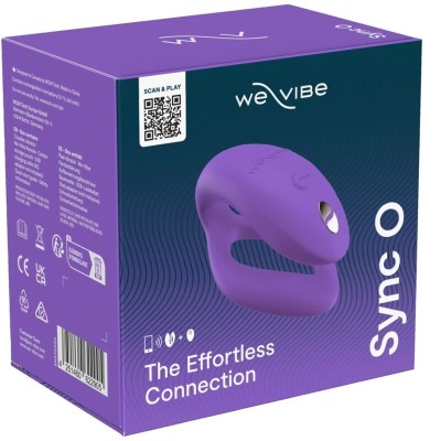 WE-VIBE - SYNC O VIBRADOR DE CASAL COM ESTIMULAÇÃO ENVOLVENTE, ROXO CLARO - D-247123 - Dona Pimenta