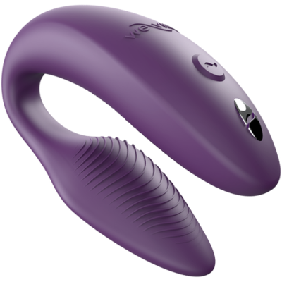 WE-VIBE - SYNC 2 VIBRADOR AJUSTÁVEL PARA CASAIS ROXO - D-247125 - Dona Pimenta