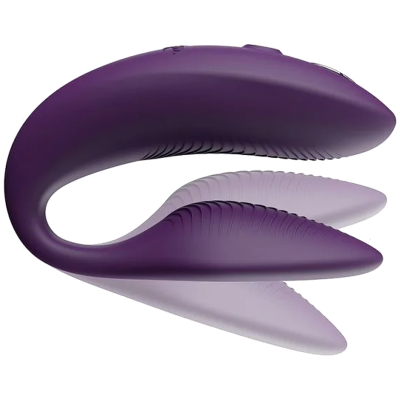 WE-VIBE - SYNC 2 VIBRADOR AJUSTÁVEL PARA CASAIS ROXO - D-247125 - Dona Pimenta