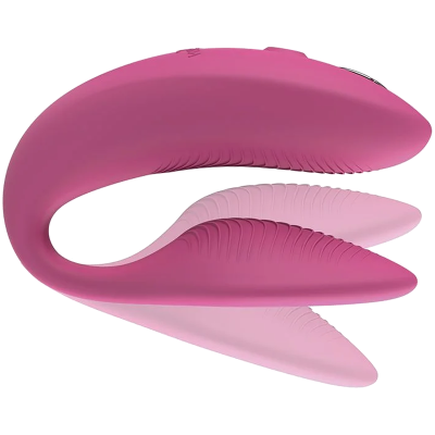 WE-VIBE - SYNC 2 VIBRADOR AJUSTÁVEL PARA CASAIS ROSE - D-247126 - Dona Pimenta