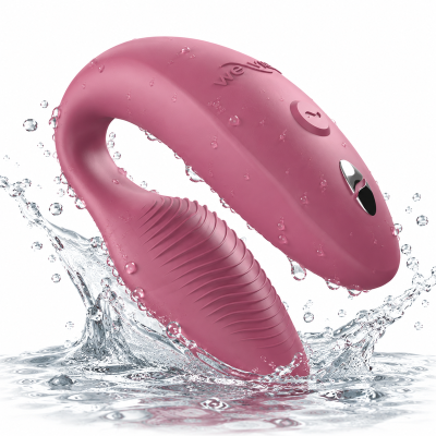 WE-VIBE - SYNC 2 VIBRADOR AJUSTÁVEL PARA CASAIS ROSE - D-247126 - Dona Pimenta