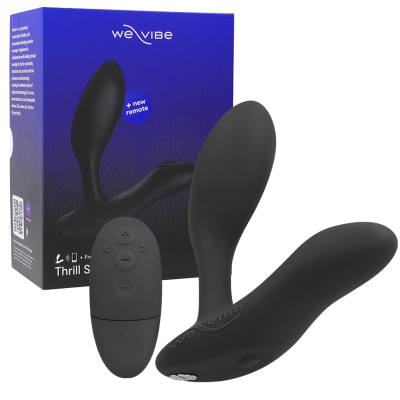 WE-VIBE - VECTOR+ MASSAGER VIBRANTE DE PRÓSTATA PRETO - D-235697 - Dona Pimenta
