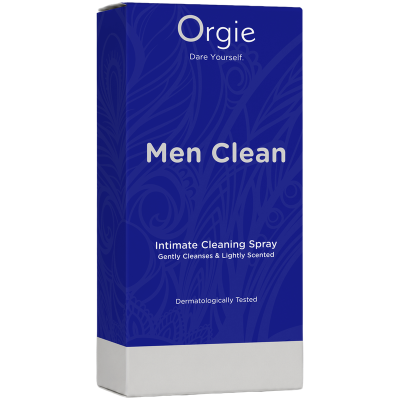 ORGIE - MEN CLEAN SPRAY DE HIGIENE ÍNTIMA COM ALOE VERA PARA HOMENS 30 ML - D-247146 - Dona Pimenta