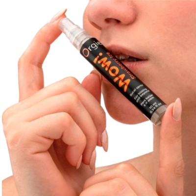 ORGIE - UAU! SPRAY BUCAL DE MORANGO GELADO 10 ML - D-246770 - Dona Pimenta