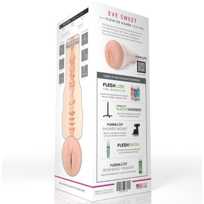 FLESHLIGHT MENINAS - EVA SWEET FLEUR DE SOIRÉE VAGINA - D-247139 - Dona Pimenta