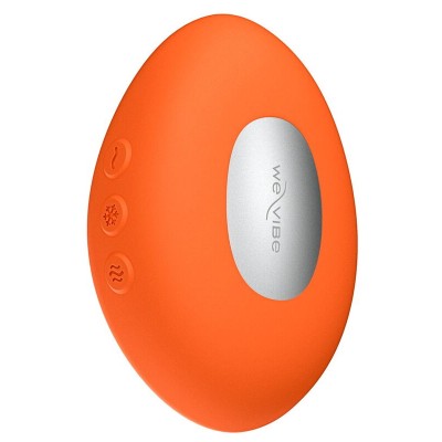 WE-VIBE - VIBRADOR COM AQUECIMENTO E RESFRIAMENTO TEMP TANGERINA - D-247135 - Dona Pimenta